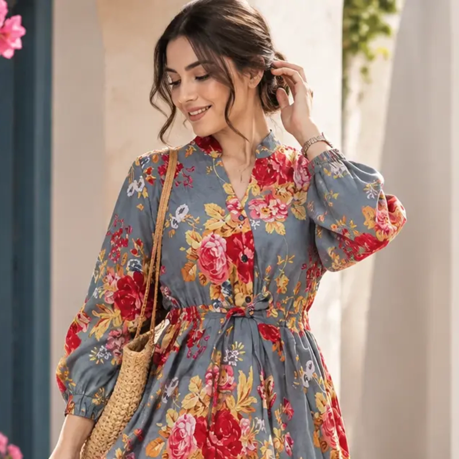 پیراهن زنانه مدل کفتان کد T5165