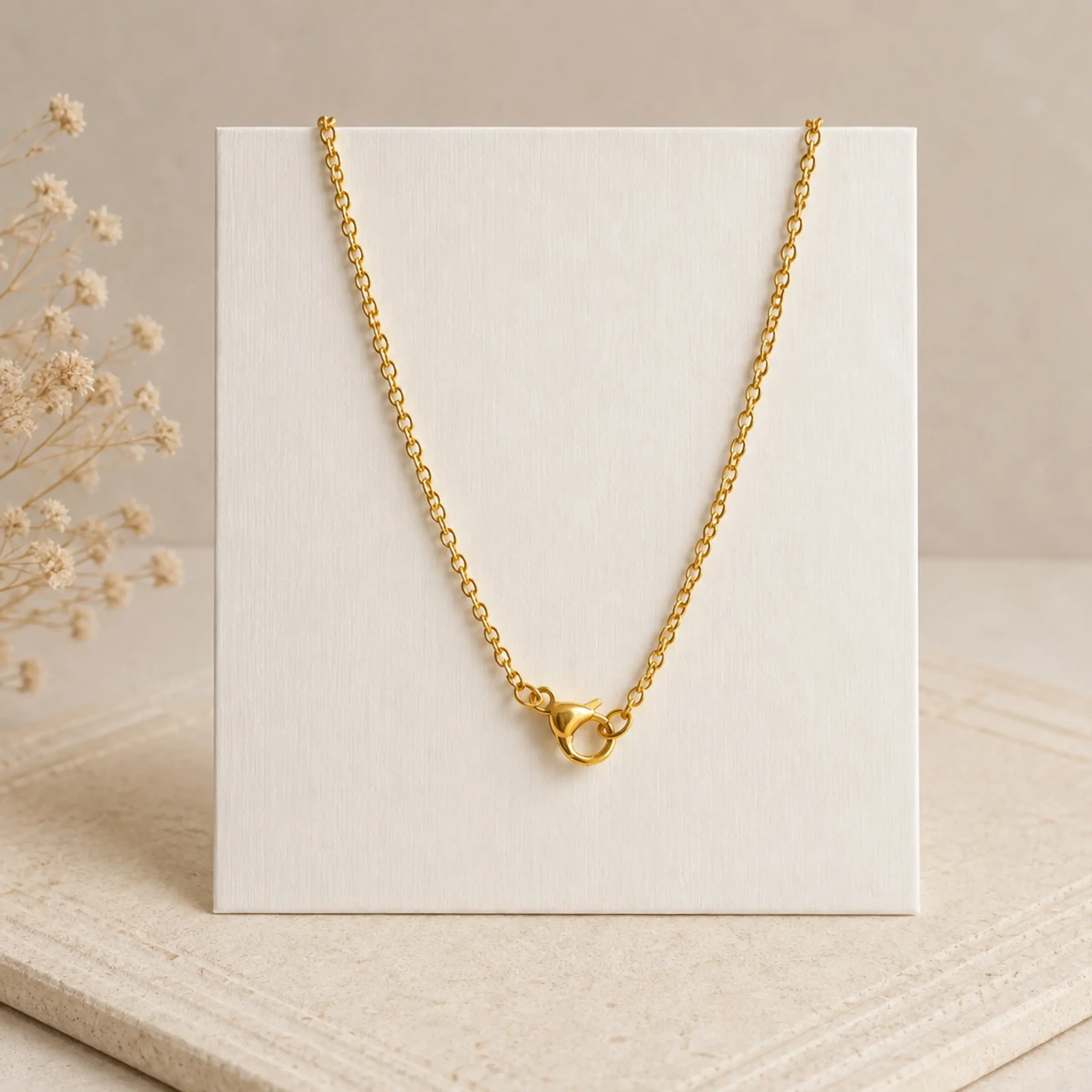 گردنبند زنانه طرح گل کد TR11003
